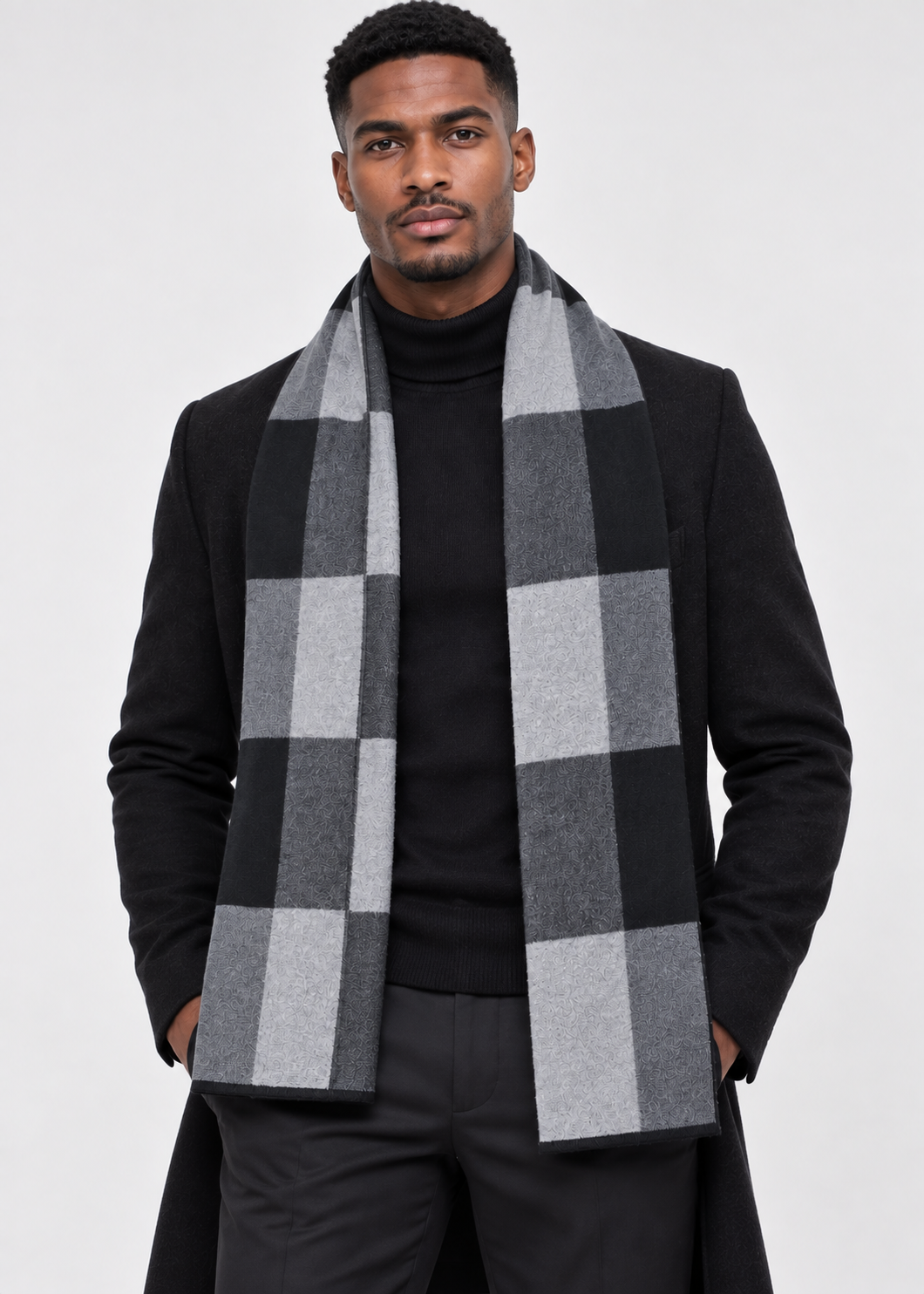 Cannes Plaid Scarf