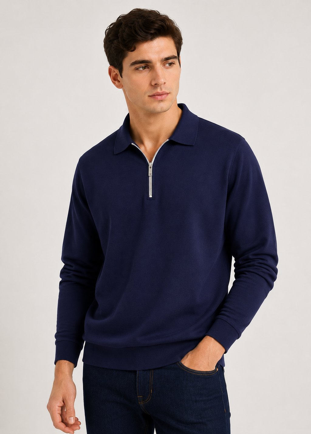 Sport Zip Polo