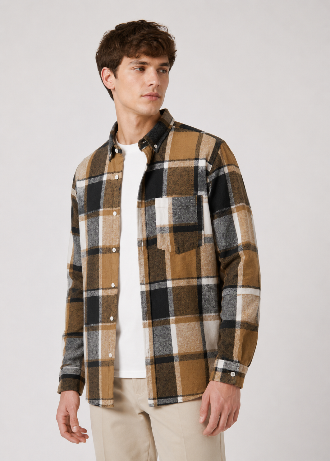 Flannel Plaid Shirt
