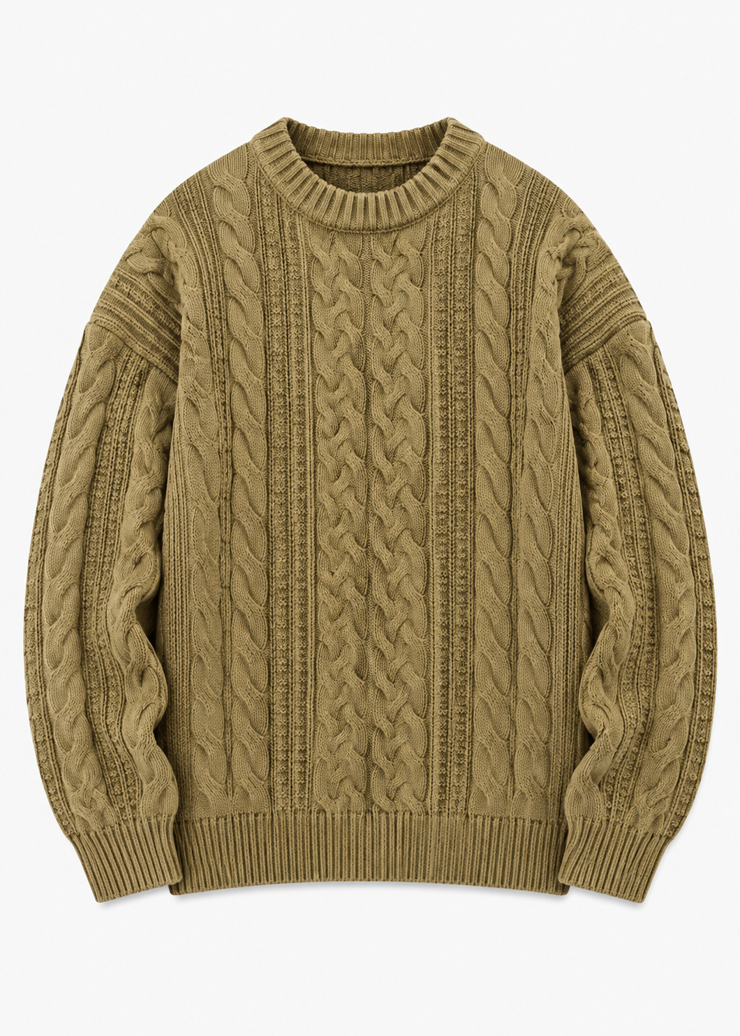 Zion Cable Turtleneck