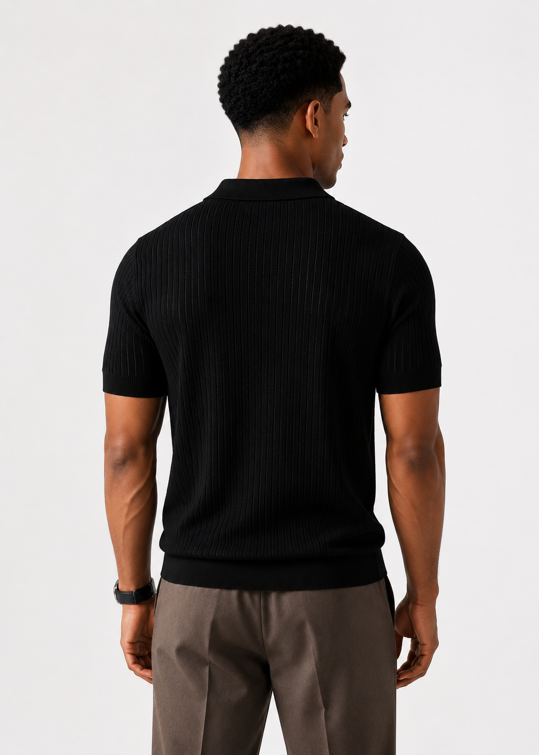 Zion Weston Ribbed Polo