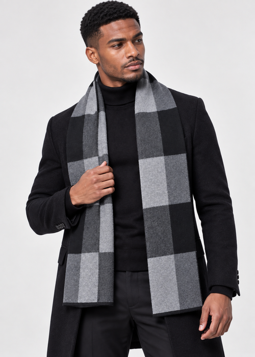 Cannes Plaid Scarf