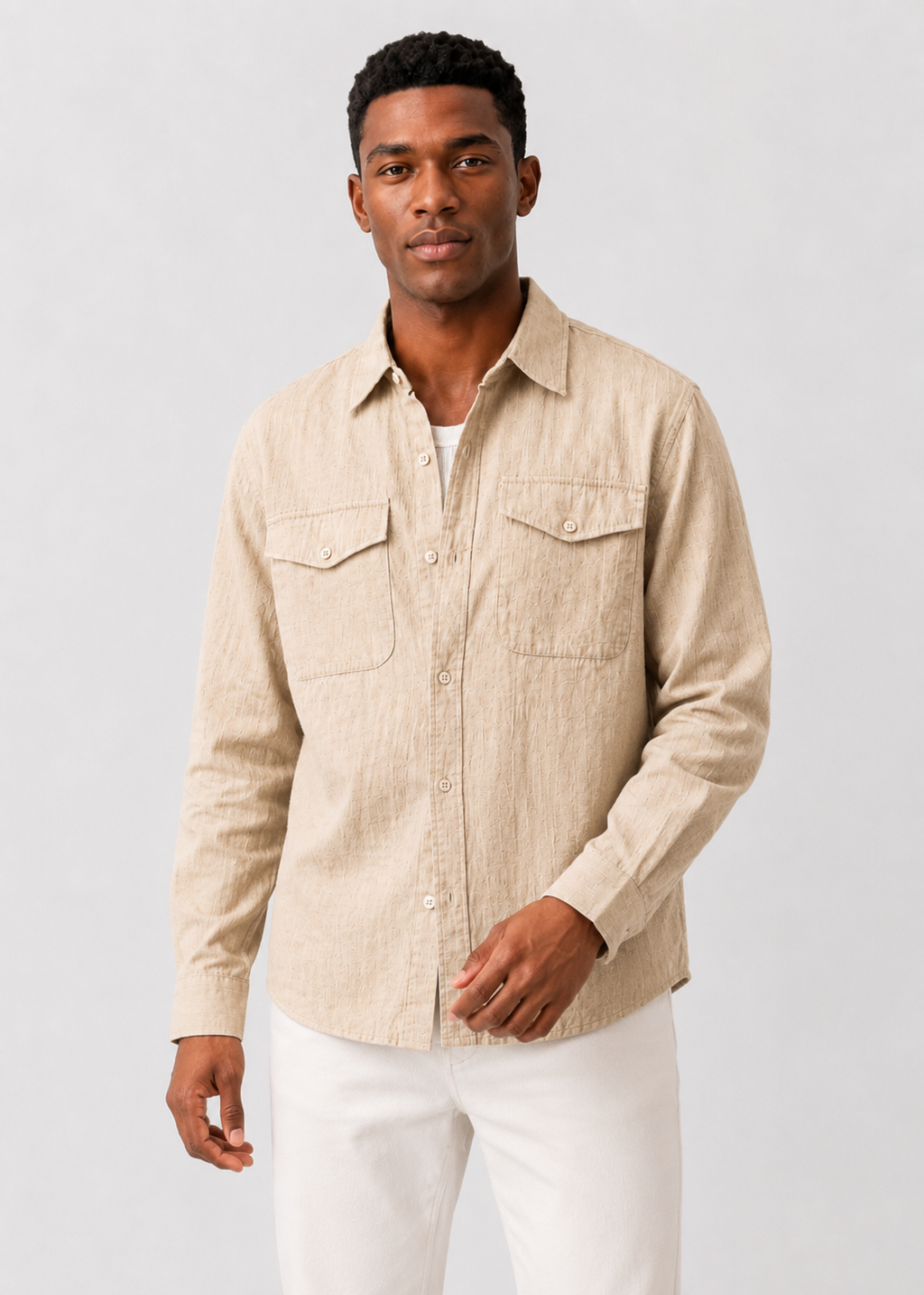 Vintage Linen Shirt