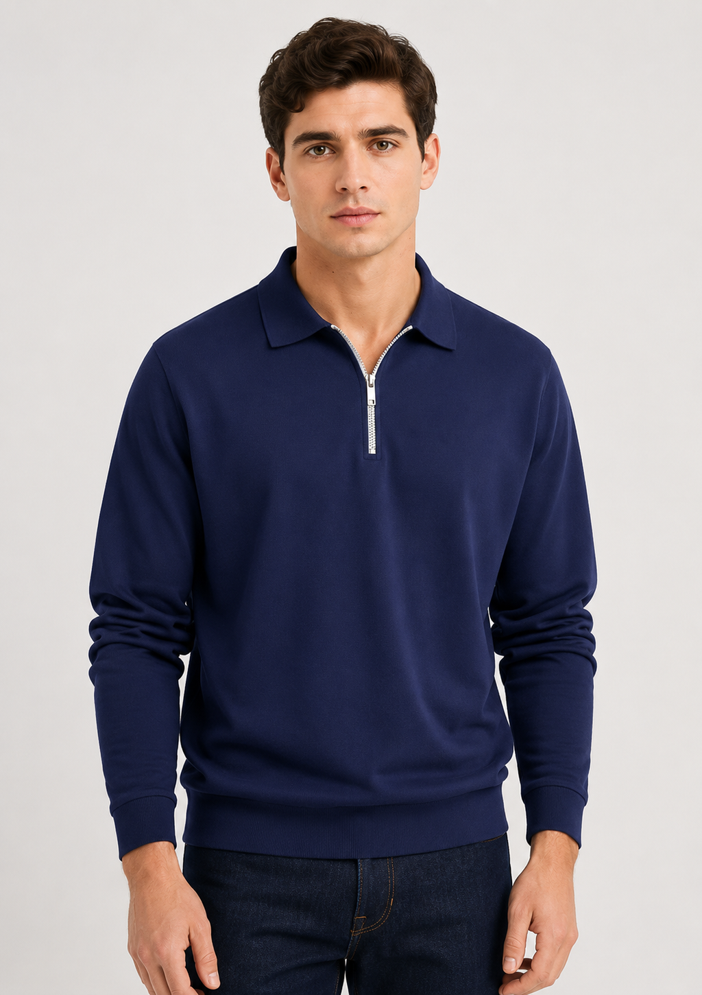 Sport Zip Polo
