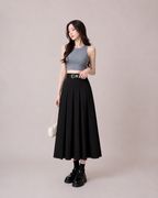 Venetian Pleated Skirt