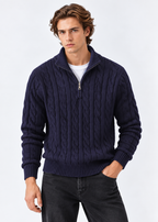Monaco Cable Half-Zip