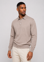 V-Neck Button Polo