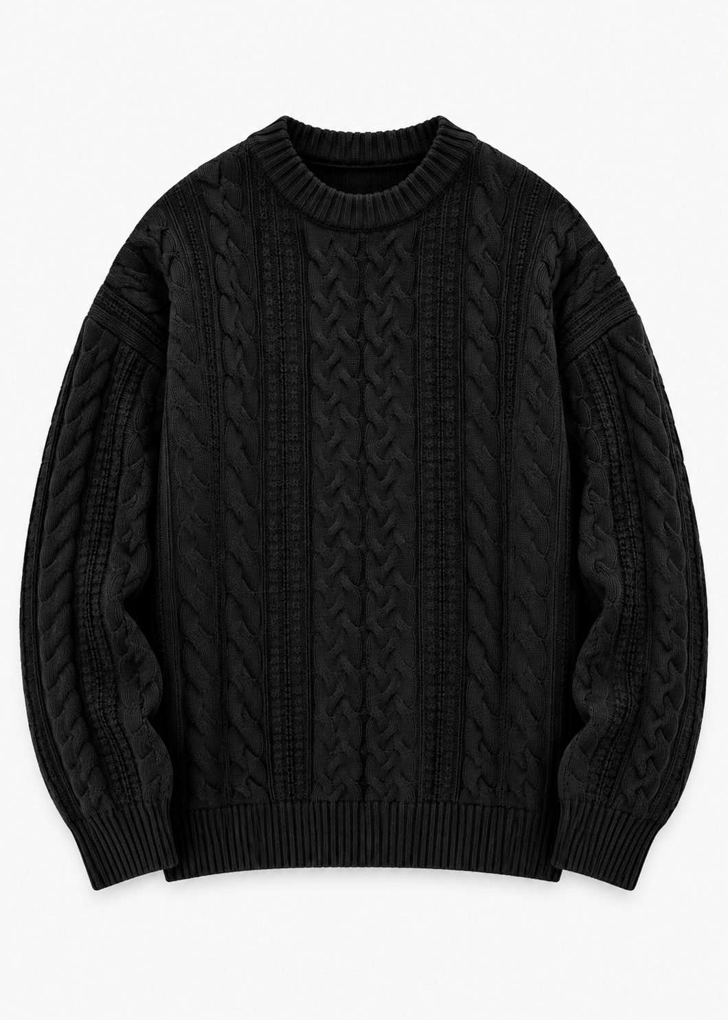 Zion Cable Turtleneck