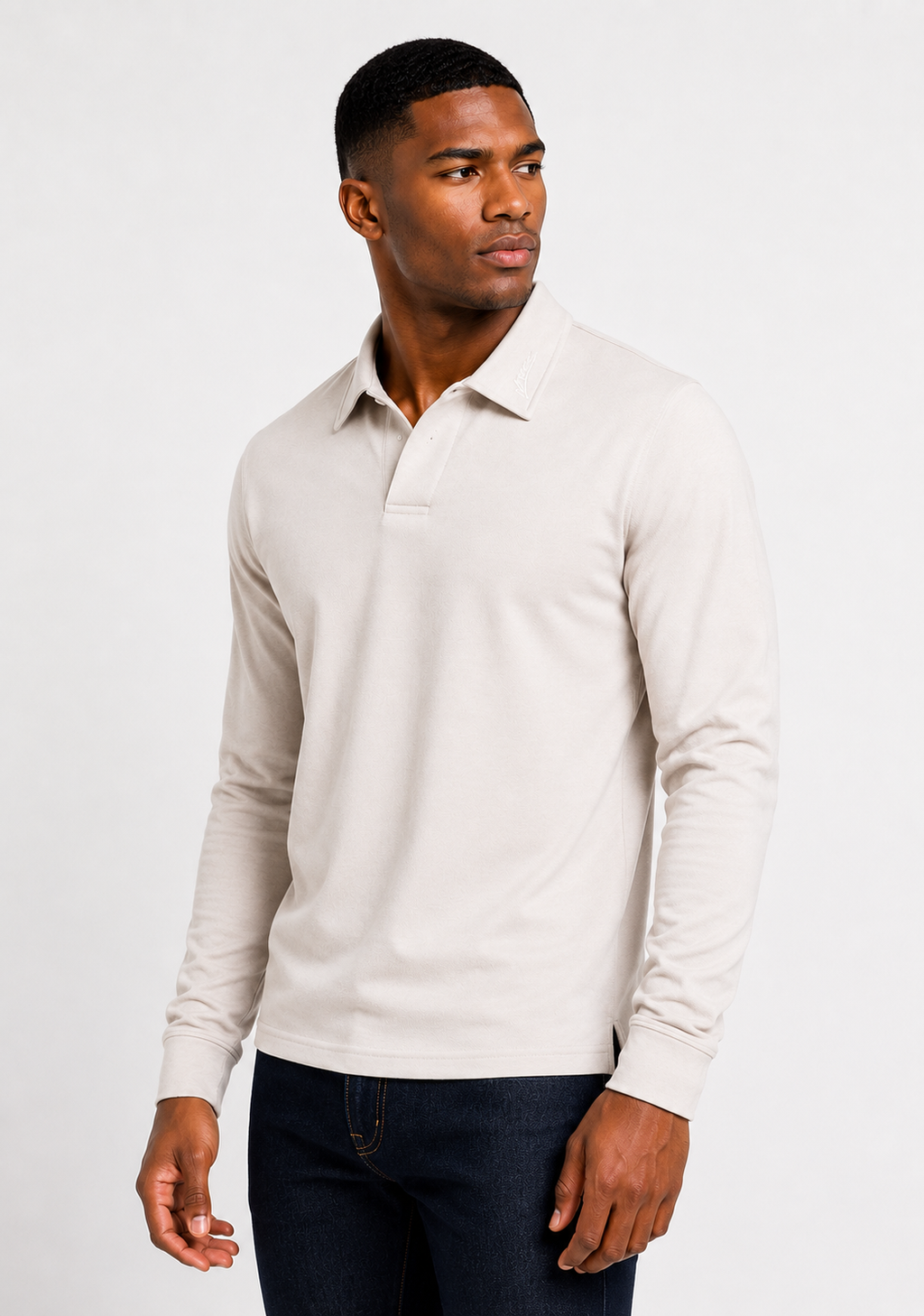 Lapel Long Polo