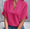 Chiffon V Blouse