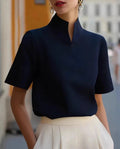 Stand Collar Blouse