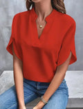 Chiffon V Blouse