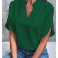 Chiffon V Blouse