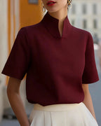 Stand Collar Blouse