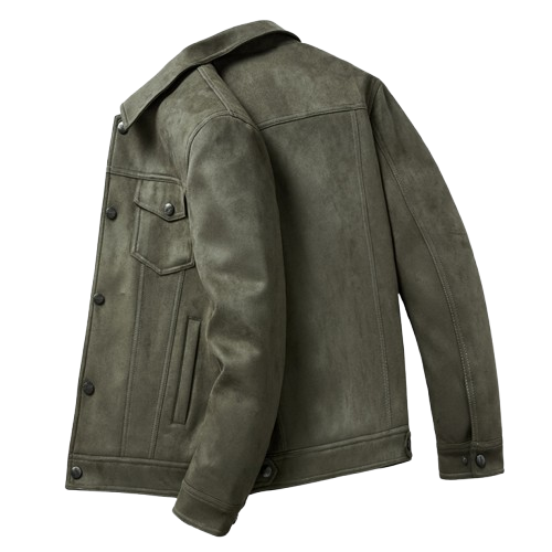 THE RETRO COAT — Forest Green