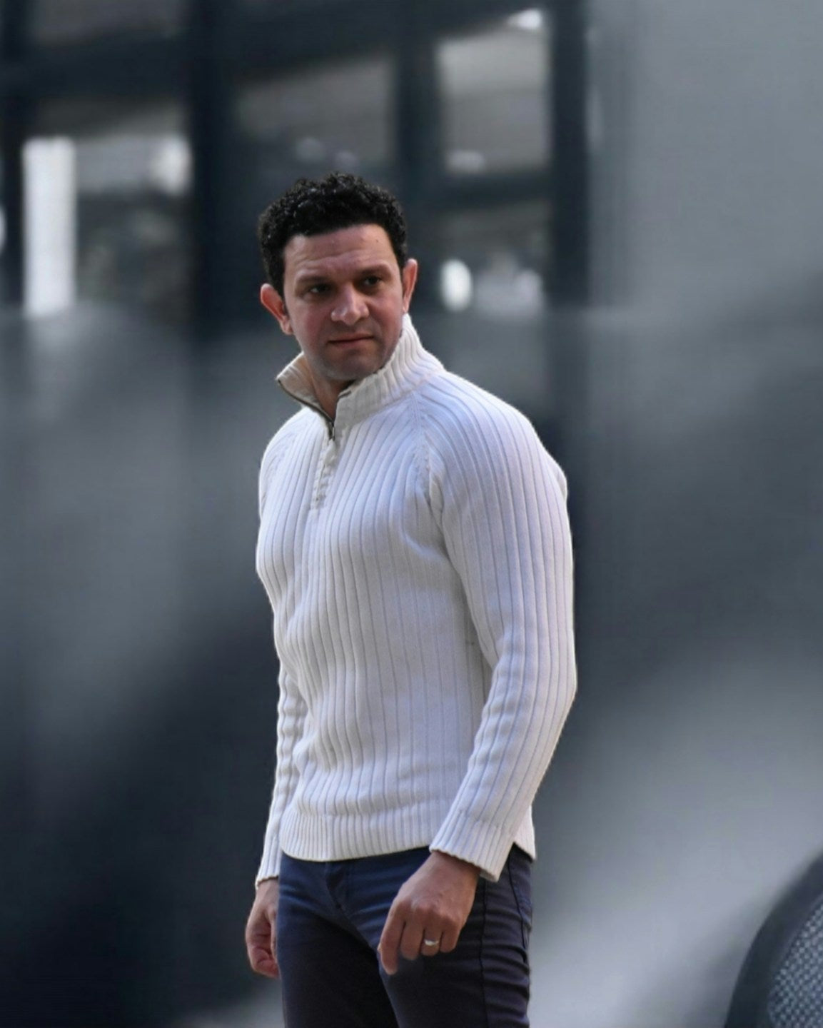 Long Sleeve Zipper Polos collection banner