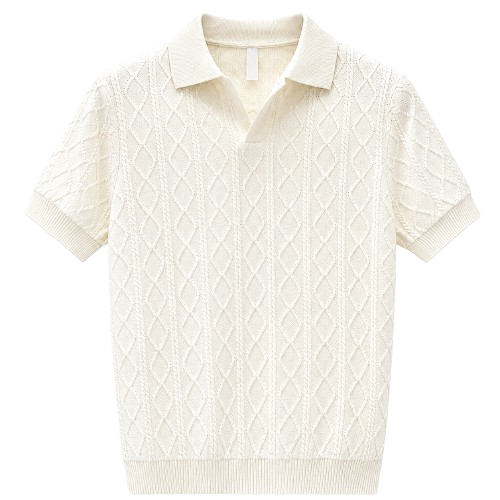 THE V-NECK POLO
